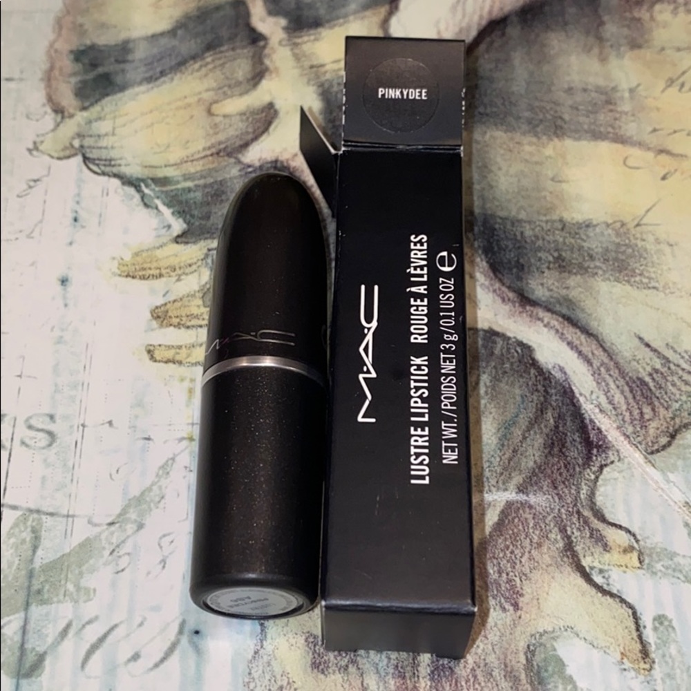 MAC COSMETICS PINKYDEE LUSTRE BNIB Lipstick Pink VERY RARE! - Picture 5 of 6